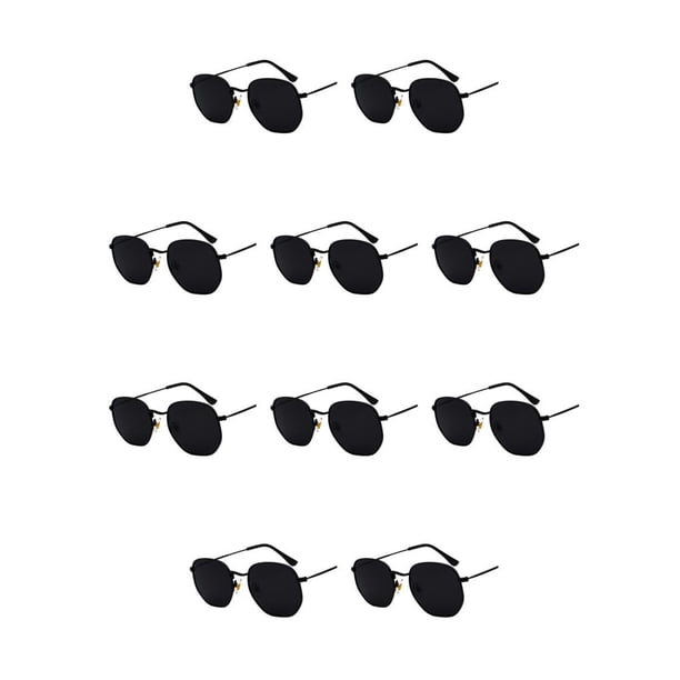 Sonducket Gafas de sol polarizadas con montura ligera para hombres y mujeres Materiales de protección de moda negro negro gris C3 negro negro gris C3 10Conjunto