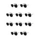 thumbnail image 1 of Sonducket Gafas de sol polarizadas con montura ligera para hombres y mujeres Materiales de protección de moda negro negro gris C3 negro negro gris C3 10Conjunto, 1 of 6