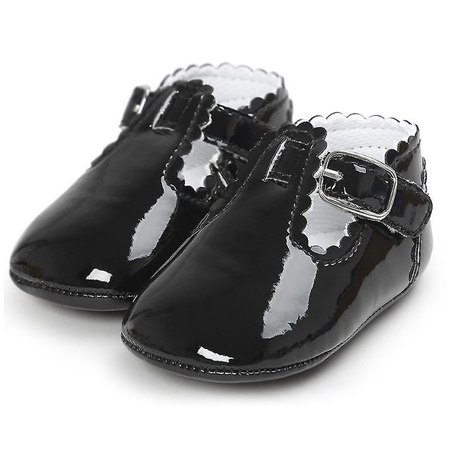 Zapatos planos Mary Jane para niñas pequeñas con suela blanda antideslizante, primeros pasos para niños pequeños, zapatos de vestir de princesa para recién nacidos, zapatillas ligeras para bebés