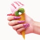 thumbnail image 4 of Uñas postizas extralargas, uñas postizas de ataúd, uñas acrílicas brillantes, pegamento artificial en uñas para mujeres y niñas, 24 unidades, 4 of 6