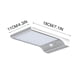 thumbnail image 3 of Lámpara de Pared Solar de 36 Led para Exteriores, Patio, Garaje, Iluminación de Pared, 3 of 7