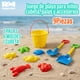thumbnail image 3 of Set Juguetes de Playa Cubeta, Palas y Moldes para Niños 9 Pzs, 3 of 6