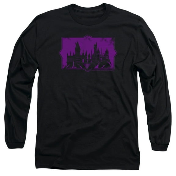 Fantastic Beasts 2 - Hogwarts Silhouette - Long Sleeve Shirt - Small
