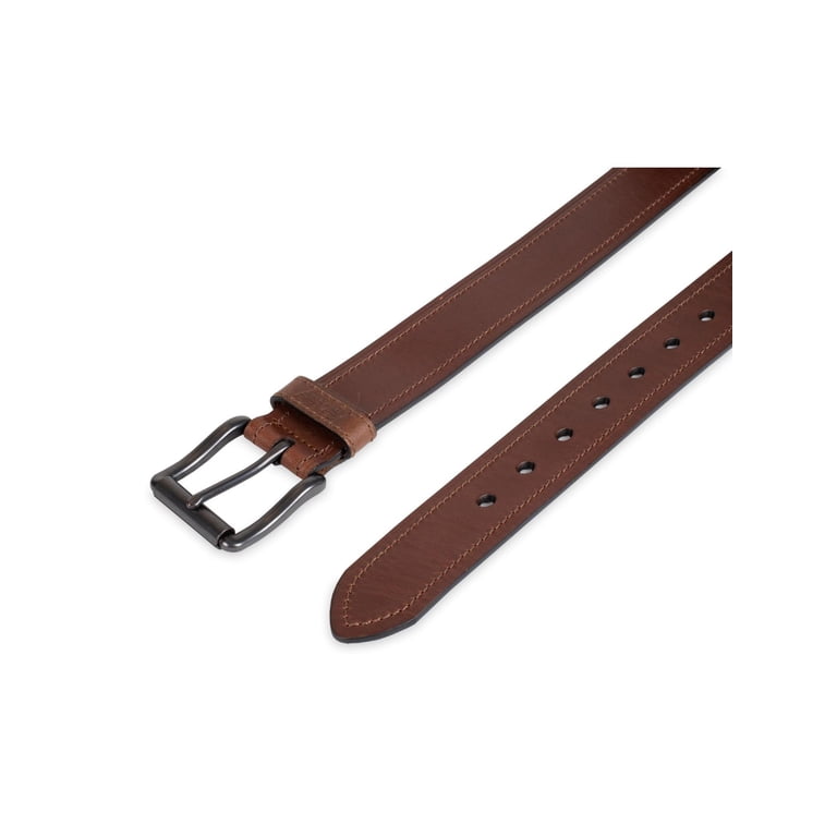 Genuine Dickies Men's Casual Brown Leather Work Belt photo 2