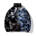 thumbnail image 3 of Abrigos de invierno para hombre, moda para hombre, nuevos abrigos de plumas, abrigo cálido para hombre, estampado 3D, ropa fresca de tigre para hombre 2024, duradero y resistente al frío, 3 of 5