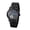 black, variant on Men's Automatic Business Watch: Rhomboidal Watch with Detachable Stainless Steel Strap, Luminous Hands, and Bar Scale - for Business, Office, and Formal Occasions