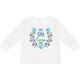 thumbnail image 3 of Inktastic My Opa Loves Me with Flowers and Hearts Boys or Girls Long Sleeve Toddler T-Shirt, 3 of 5