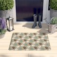 thumbnail image 2 of Paw Prints Flannel Non Slip Door Rugs,Washable Door Mats Indoor,Decorative Door Mats,Dirt-Resistant and Absorbent Doormat for Entrance,Bedroom,Kitchen,Bathroom,23.5x16in(60x40cm), 2 of 5