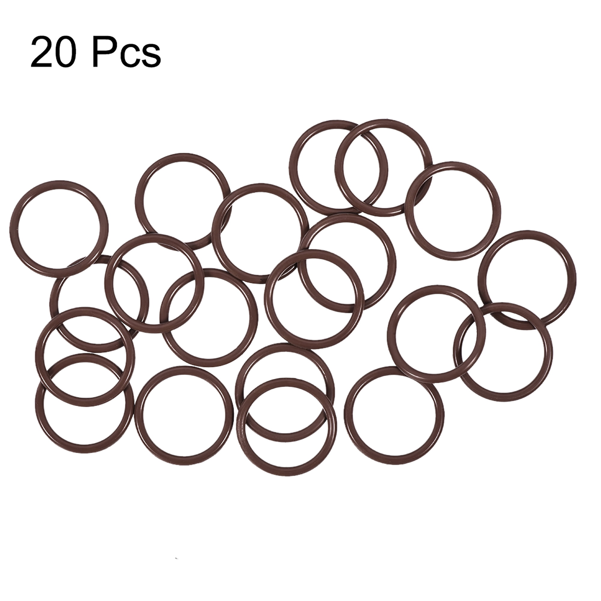 Uxcell Fluorine Rubber O-Rings, 34mm OD 27.8mm ID 3.1mm Width FKM Seal...
