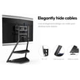 thumbnail image 4 of FITUEYES Modern Black Swivel Floor TV Stand - for 32 to 75 inch TV, VESA 400 x 600 mm, 4 of 8