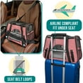 thumbnail image 4 of PetAmi Premium Airline Approved Soft Sided Pet Carrier, 4 of 7