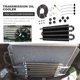 thumbnail image 3 of Accesorios modificación del automóvil Radiador la caja cambios del condensador la correa del tubo del aire acondicionado del automóvil 4 filas 6 filas 8 filas enfriador aceite (4 filas - negro), 3 of 8