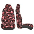 thumbnail image 5 of Haiem Ladybugs and Red Hearts Printed Car Seat Covers Set of 2, Universal Fit Car Seat Covers,Protective Seat Covers,Comfortable Car Seat Covers, Easy Installation Seat Covers, Vehicle Seat Covers, 5 of 9