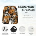 thumbnail image 4 of Kdxio Dogs Different Breeds Print Men'S Swim Trunks With Compression Liner 7 Inch Inseam Quick Dry Swim Shorts, 4 of 7