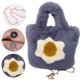 thumbnail image 3 of Mochila de peluche, bolso esponjoso, bolso suave para niños, regalo para niñas y mujeres, 3 of 5