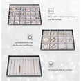 thumbnail image 3 of Organizador de joyas ProCase apilable con divisores extraíbles, 3 of 7