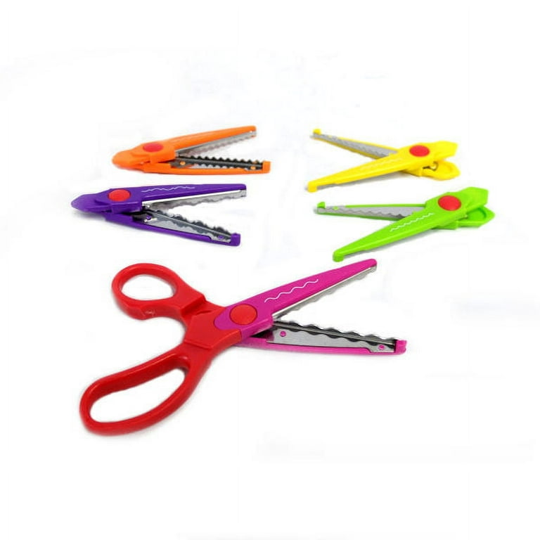 Bayam Black Blue Red Scissors for Crafting Sewing Scrapbooking