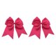 thumbnail image 1 of Vogacara Accesorios para el cabello de alta elasticidad, 2 piezas, para accesorios fáciles y estables, ingredientes seguros altos Cuidado del cabello Rosa roja, 1 of 6