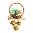 thumbnail image 2 of Fiudx Colgante para Árbol de Navidad, Lazo Familiar, Toque Festivo, Decoración para Oficina y Hogar, Versátil para Árbol o Puerta, Accesorio Reutilizable, Juego de 1 Pieza, 2 of 6