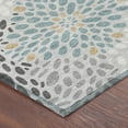 thumbnail image 3 of Addison Rugs Chantille Indoor/Outdoor Transitional Abstract Silver Machine Washable Round Rug, 8' x 8', 3 of 7
