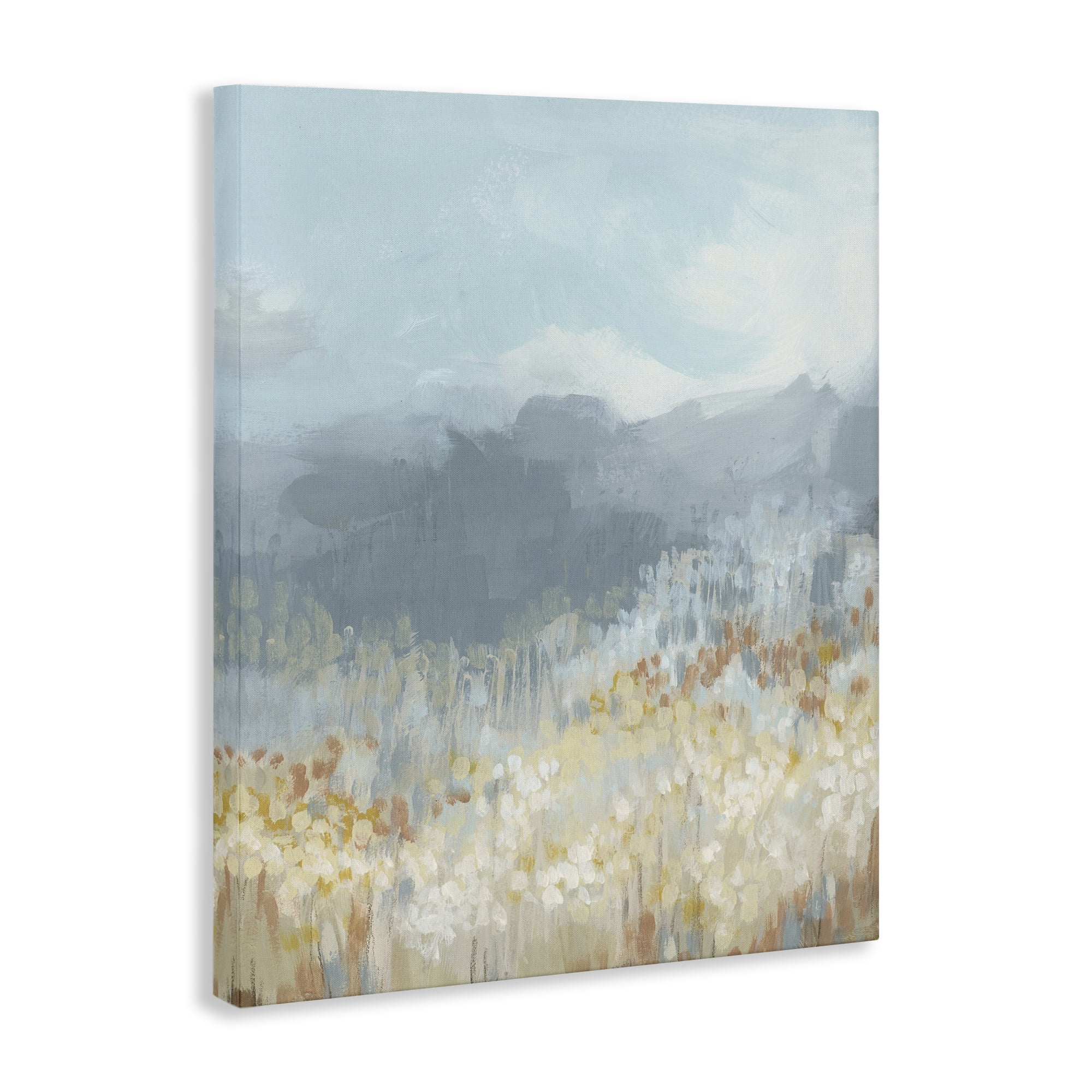 Stupell Industries Mountains & Countryside Landscape Painting Gallery Wrapped Canvas Art Print Wall Art, 24 x 30