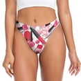 thumbnail image 1 of Fotbe Makeup Tanga Sin Costuras para Mujer con Estampado – Panties Invisibles, Transpirables y Cómodos para Uso Diario-3X-Large, 1 of 6