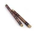 thumbnail image 3 of Flauta Enchufable Flauta de Bambú Amargo Dizi Tradicional Hecho a Mano Musical Chino Instrumento de Viento de Madera Clave de G Nivel de Estudio Profesional Actuación Tomshoo  Flauta, 3 of 6