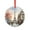Pattern-1, variant on Crystal Glass Ornament Scotland Christmas Print Glass Round Christmas Ornament City Travel Souvenir Holiday Home Decor
