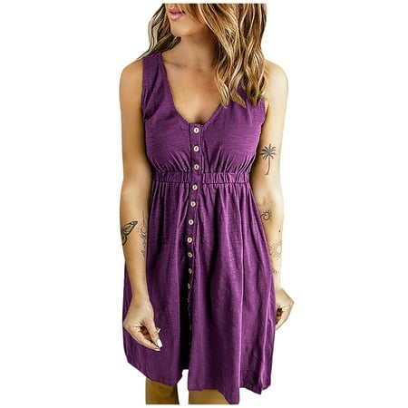

Juebong Women s Solid Color Jumpsuit Short Skirt Sexy Off Shoulder Waist Sleeveless Dress