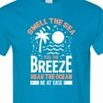 thumbnail image 4 of Inktastic Summer Smell the Sea Feel the Breeze T-Shirt, 4 of 5
