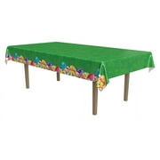 Beistle 1-Pack Easter Egg Table Cover, 54 by 108-Inch