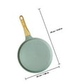 thumbnail image 4 of BESTYASH Non Stick Frypan Green Maifan Stone Heat Resistant Breakfast for Small Families 1Pack, 4 of 5