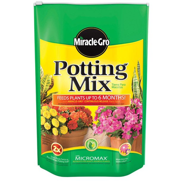 Miracle Gro 75686300 16 Qt MiracleGro® Potting Mix 0.210.110.16