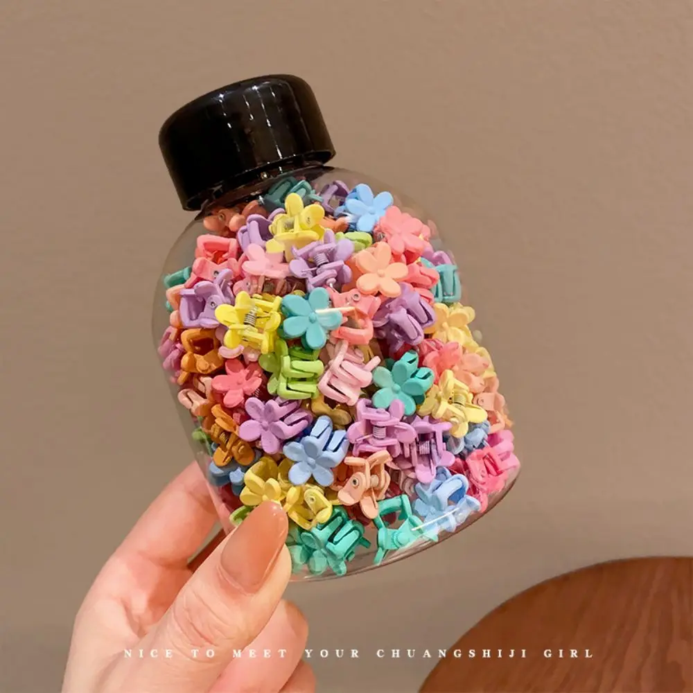 100pes/can girl baby bangs and broken hair tool  hair grabbing claw  baby small mini hair clip, hair grabbing accessory