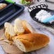 thumbnail image 5 of Hornear Baguette, Molde Para Baguette De Silicona Antiadherente De 3 Cavidades, Bandeja Para Hornear Pan Para Pan Francés Sweethay HA042326-01, 5 of 6