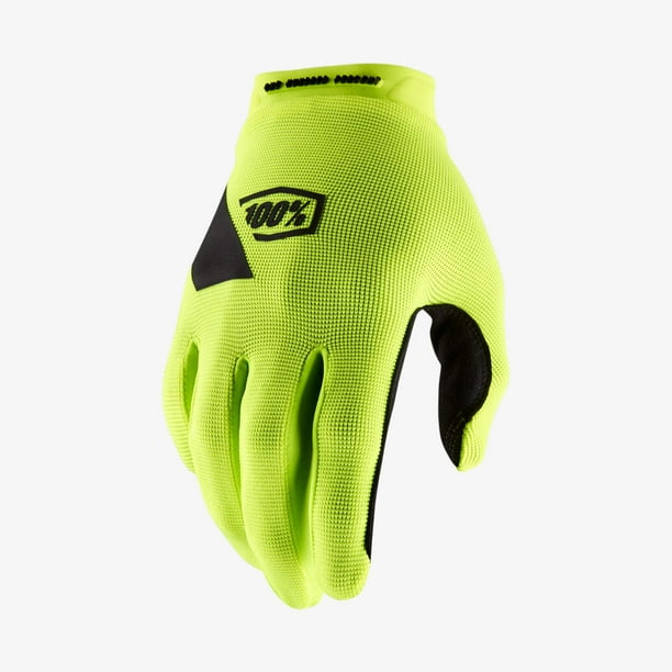Guantes de Motocross y MTB para Hombre RIDECAMP 100% 2XL Amarillo Fluorescente