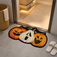 thumbnail image 4 of Halloween Doormat, Non Slide, Indoor Outdoor Rug, Cozy Polyester Material, Reusable, Multicolor, 4 of 8