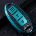 thumbnail image 1 of TPU Llave De Coche Caso De Cubierta Completa Fob Para Nissan Qashqai X-Trail T32 T31 Juke J10 J11 Kicks Tiida Pathfinder Nota Para Infiniti Estilo Cuero Key Shell huangjie unisex, 1 of 2