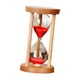 thumbnail image 2 of Reloj de arena de 1 minuto, reloj de arena multiusos, temporizador de reloj de arena rojo, 2 of 9