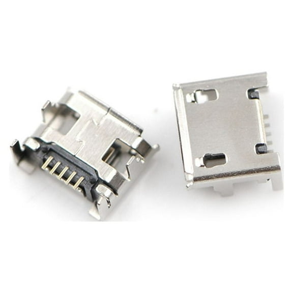 20pcs Micro USB Type B Female 5Pin DIP Socket Jack Connector Port C KsG WL