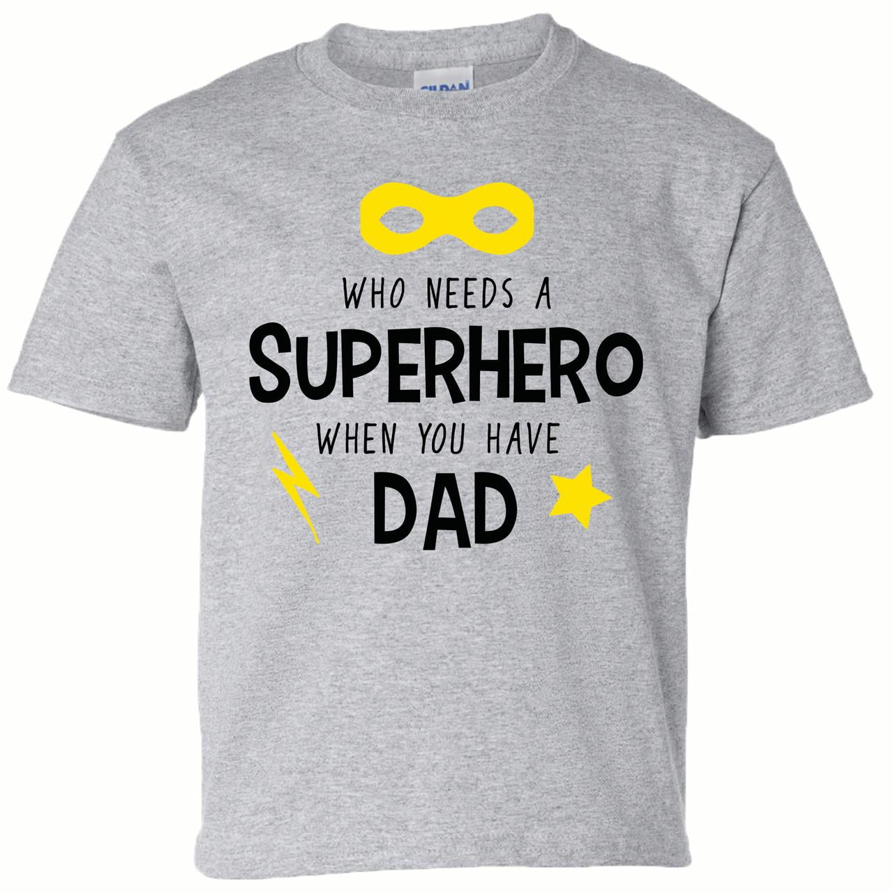 Father's Day You Have Dad Youth Short Sleeve Tee Shirt Charcoal - Picture 26 of 29