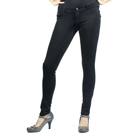 Womens Black Jeggings Super Slim Fit Stretchy Cotton Pants Skinny Jeans