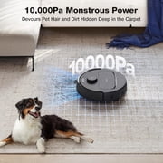 ECOVACS DEEBOT N30 OMNI CARE Robot Vacuum and Mop 10000Pa, ZeroTangle Technology, TruEdge Adaptive Edge Mopping, AUTO Mop Washing, Self Refilling, Auto-Mop Lifting