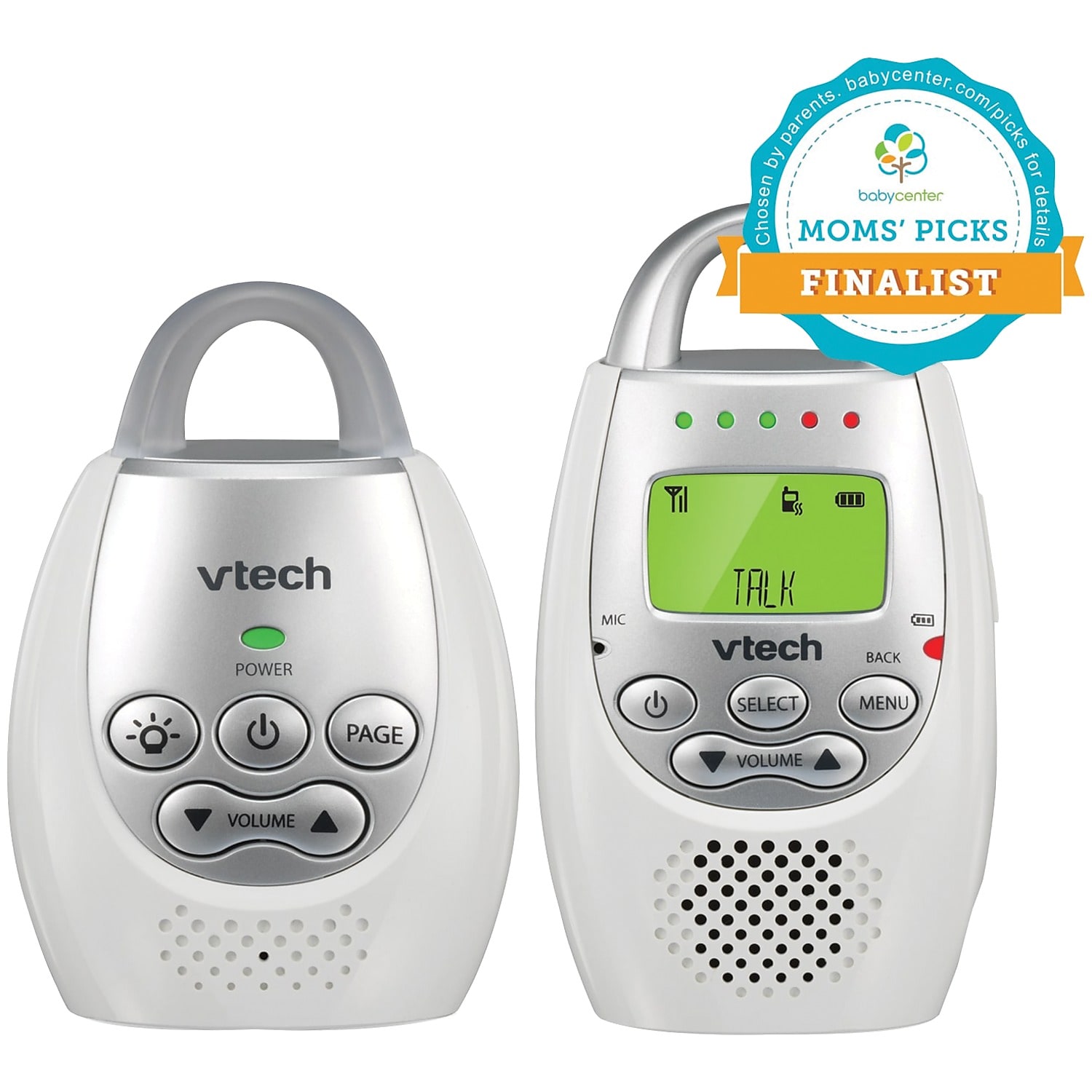 VTech Safe&Sound Digital Audio Baby Monitor Multicolored (DM221) VTEDM221 - image 3 of 4