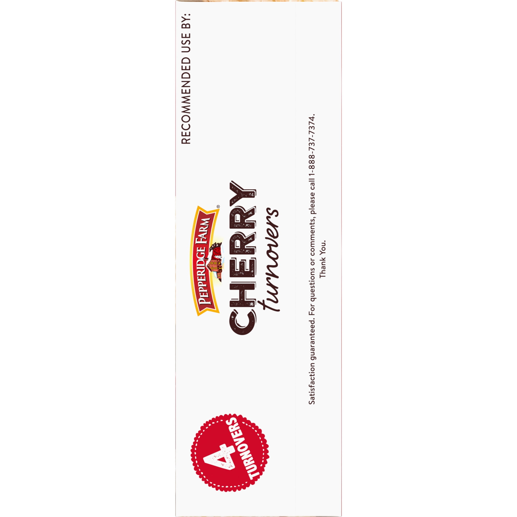 Pepperidge Farm Cherry Turnovers Pastries, 4-Count 12.5 oz. Box