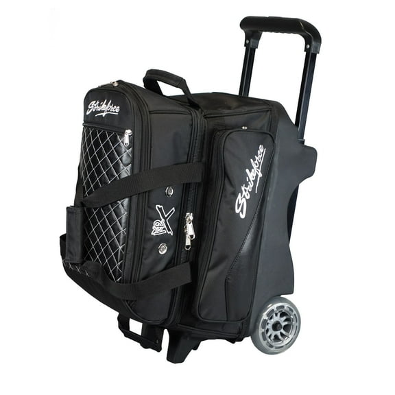 KR Strikeforce Royal Flush Double Ball Roller Bowling Bag