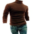 thumbnail image 1 of Chandail Col Roulé pour Hommes Chandail Décontracté Tricoté, 1 of 3