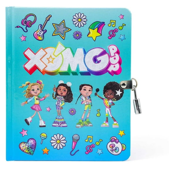 Xomg Pop! Lock and Key Diary, (Hardcover)