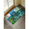 thumbnail image 2 of Bath Mat for Ponyo Kitchen Floor Mat Soft Flannel Door Mats Decor Non Slip Kitchen Rugs Bath Rug Runner Carpet for Bathroom Bedroom 15.7x23.6 Inch, 2 of 3