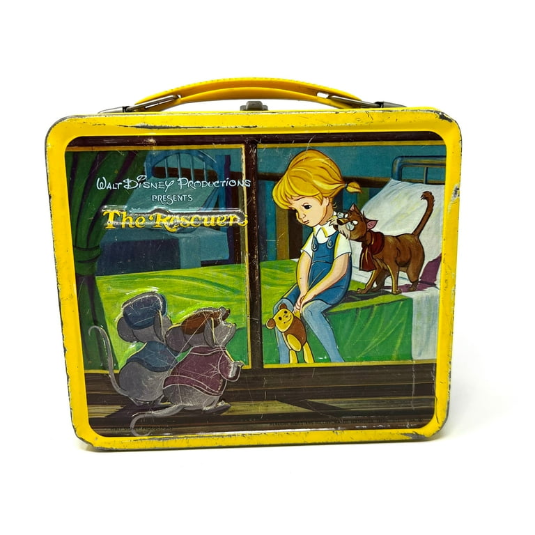 Vintage Disney The Rescuers Metal Lunch Box, Men's, Size: Small